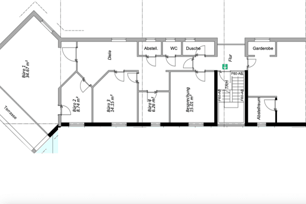 Pronájem kanceláře 180 m², Sindelfinger Straße 4, Tübingen Pronájem kanceláře 180 m², Sindelfinger Straße 4, Tübingen