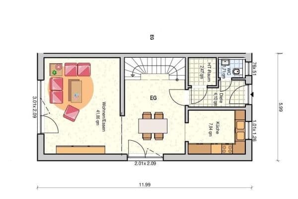 Prodej domu 152 m², pozemek 243 m², Altdorf Prodej domu 152 m², pozemek 243 m², Altdorf