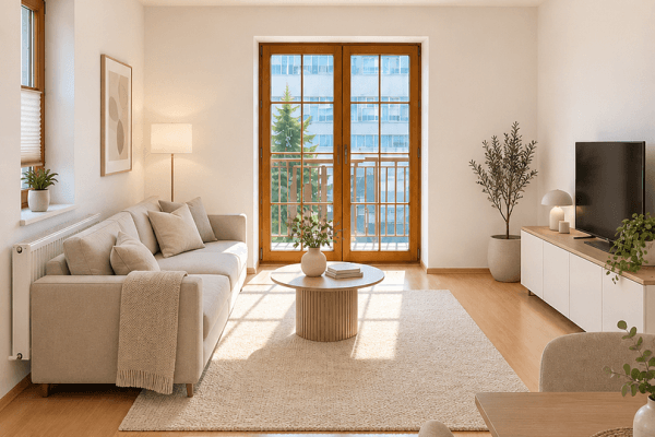 Pronájem bytu 2+1 63 m², Hauptstraße 4C, Cossebaude Pronájem bytu 2+1 63 m², Hauptstraße 4C, Cossebaude