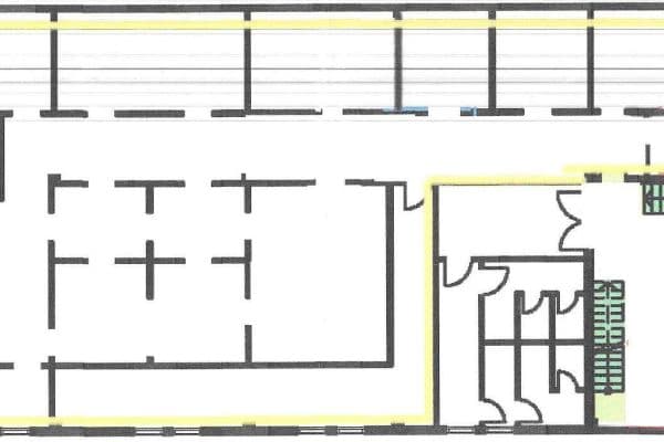 Pronájem kanceláře 380 m², Wilhelmstraße 78, Reilingen Pronájem kanceláře 380 m², Wilhelmstraße 78, Reilingen