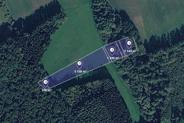 Prodej pozemku 2.752 m², Nezdenice Prodej pozemku 2.752 m², Nezdenice