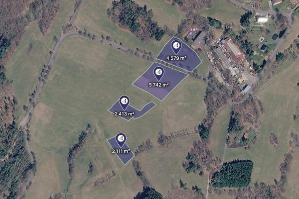 Prodej pozemku 2.474 m², Železný Brod Prodej pozemku 2.474 m², Železný Brod