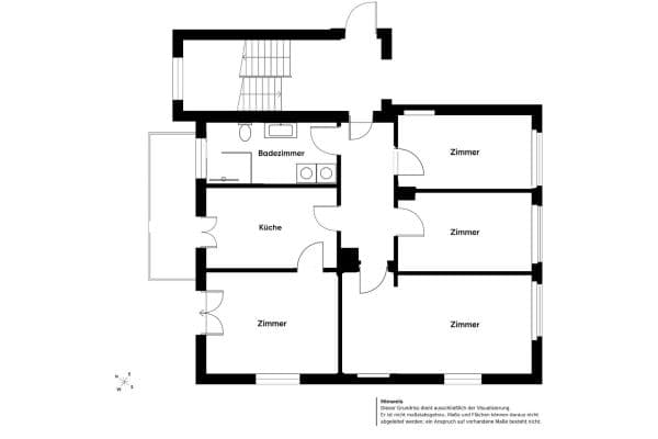 Pronájem bytu 4+1 84 m², Rotenwalstraße 74, Stuttgart Pronájem bytu 4+1 84 m², Rotenwalstraße 74, Stuttgart