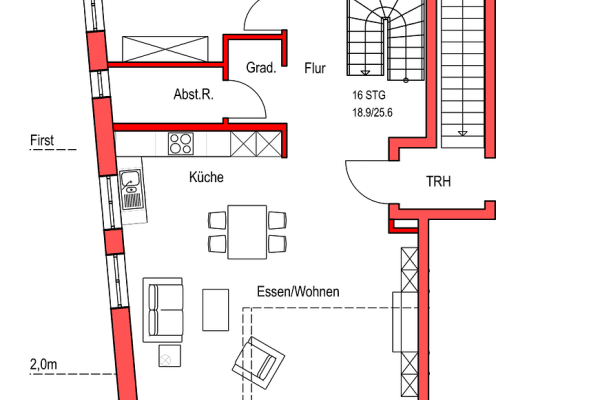 Pronájem bytu 3+1 116 m², Bietigheim-Bissingen Pronájem bytu 3+1 116 m², Bietigheim-Bissingen