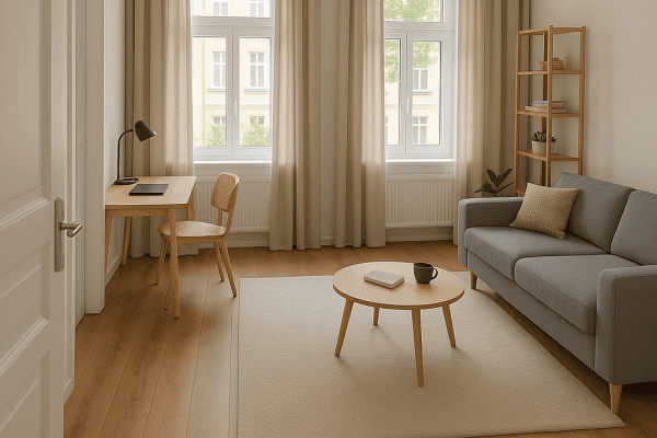 Pronájem bytu 2+1 54 m², Breitenfelderstraße 85, Leipzig, Sasko Pronájem bytu 2+1 54 m², Breitenfelderstraße 85, Leipzig, Sasko