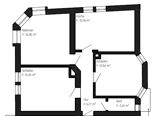 Pronájem bytu 3+1 70 m², Atzelhofstraße 24, Mannheim Pronájem bytu 3+1 70 m², Atzelhofstraße 24, Mannheim
