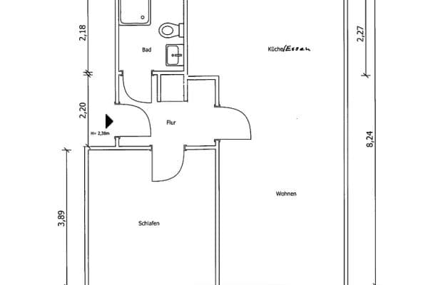 Pronájem bytu 2+kk 49 m², Marconistr. 33, Stuttgart, Bádensko-Württembersko Pronájem bytu 2+kk 49 m², Marconistr. 33, Stuttgart, Bádensko-Württembersko