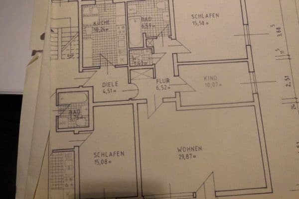 Pronájem bytu 3+1 86 m², Uslar Pronájem bytu 3+1 86 m², Uslar