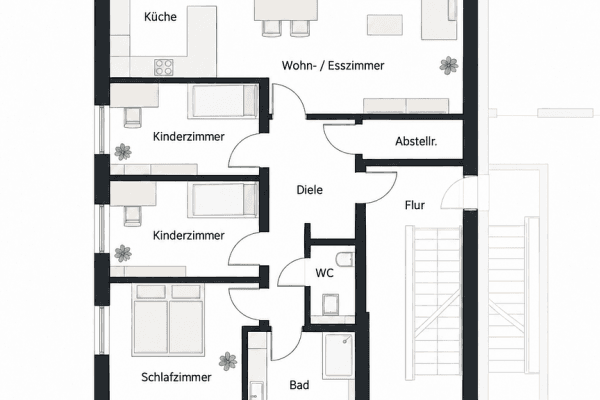 Pronájem bytu 4+1 120 m², Im Mainzertal 4, Rheinbach, Severní Porýní-Vestfálsko Pronájem bytu 4+1 120 m², Im Mainzertal 4, Rheinbach, Severní Porýní-Vestfálsko
