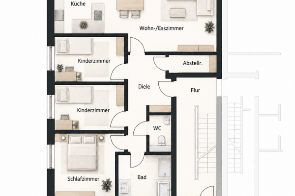 Pronájem bytu 4+1 120 m², Im Mainzertal 4, Rheinbach, Severní Porýní-Vestfálsko Pronájem bytu 4+1 120 m², Im Mainzertal 4, Rheinbach, Severní Porýní-Vestfálsko