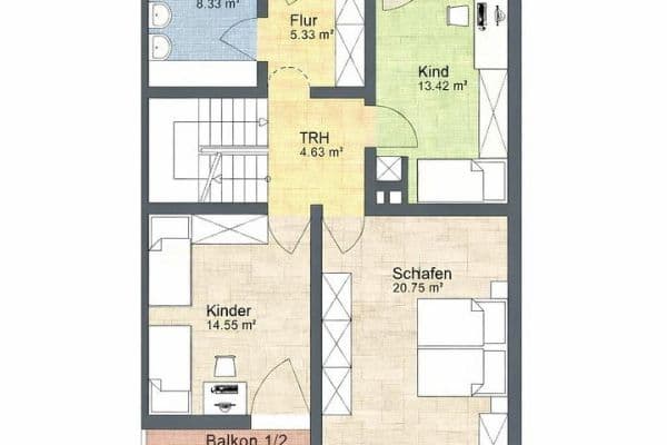 Prodej domu 144 m², pozemek 314 m², Krailling, Bavorsko Prodej domu 144 m², pozemek 314 m², Krailling, Bavorsko
