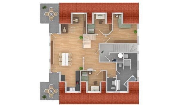 Pronájem bytu 4+1 126 m², Glückaufstraße 2D, Sarstedt Pronájem bytu 4+1 126 m², Glückaufstraße 2D, Sarstedt