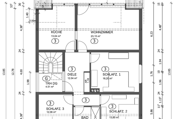 Prodej bytu 4+1 103 m², Bernkastel-Kues, Porýní-Falc Prodej bytu 4+1 103 m², Bernkastel-Kues, Porýní-Falc