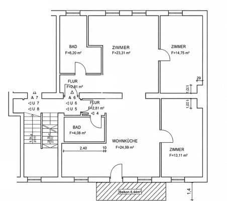 Prodej bytu 3+1 90 m², Semmelweisstraße 6, Potsdam, Braniborsko Prodej bytu 3+1 90 m², Semmelweisstraße 6, Potsdam, Braniborsko