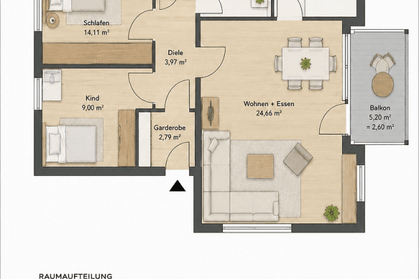 Prodej bytu 3+1 72 m², Pfullingen Prodej bytu 3+1 72 m², Pfullingen