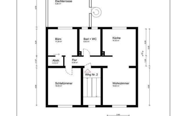 Prodej bytu 3+1 87 m², Herten Prodej bytu 3+1 87 m², Herten