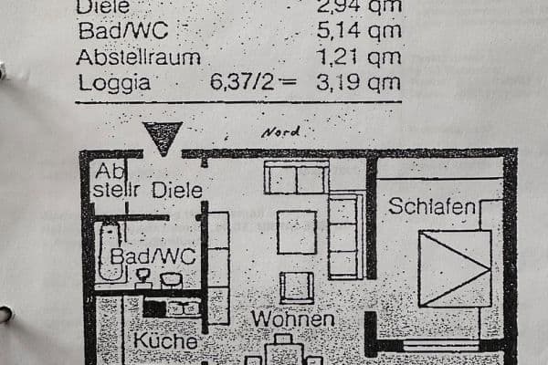 Prodej bytu 2+1 62 m², Hessenring 32, Wiesbaden Prodej bytu 2+1 62 m², Hessenring 32, Wiesbaden