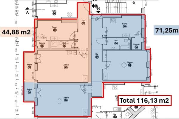 Prodej bytu 2+1 45 m², Schillerpromenade 32, Berlin, Berlín Prodej bytu 2+1 45 m², Schillerpromenade 32, Berlin, Berlín
