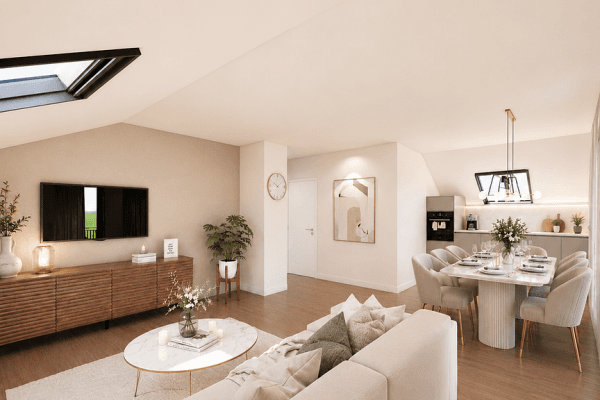 Prodej bytu 4+kk 79 m², Roigheim Prodej bytu 4+kk 79 m², Roigheim