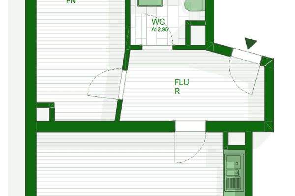 Pronájem bytu 2+1 61 m², Wittstockstraße 6, Leipzig, Sasko Pronájem bytu 2+1 61 m², Wittstockstraße 6, Leipzig, Sasko
