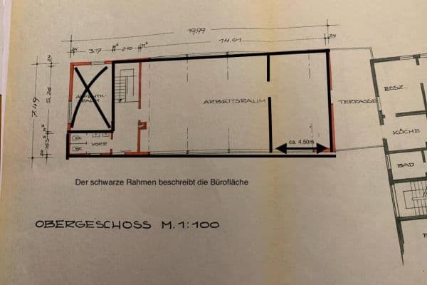 Pronájem kanceláře 130 m², Bunsenstrasse 22, Böblingen Pronájem kanceláře 130 m², Bunsenstrasse 22, Böblingen