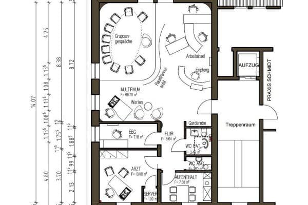 Pronájem kanceláře 107 m², Lindenstraße, Sinzig Pronájem kanceláře 107 m², Lindenstraße, Sinzig