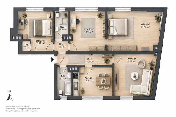 Prodej bytu 4+1 97 m², Bochum Prodej bytu 4+1 97 m², Bochum