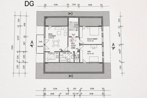 Prodej bytu 3+kk 73 m², Aiblinger Straße 2, Bruckmühl, Bavorsko Prodej bytu 3+kk 73 m², Aiblinger Straße 2, Bruckmühl, Bavorsko