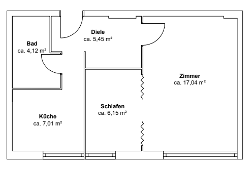Pronájem bytu 1+1 39 m², Seesener Straße 30, Berlin, Berlín Pronájem bytu 1+1 39 m², Seesener Straße 30, Berlin, Berlín