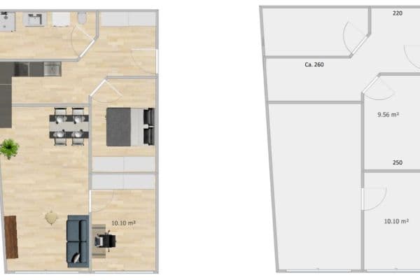 Pronájem bytu 3+1 66 m², Bahnhofstraße 1, Sindelfingen Pronájem bytu 3+1 66 m², Bahnhofstraße 1, Sindelfingen