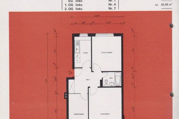 Prodej bytu 3+1 66 m², Hamburg, Hamburg Prodej bytu 3+1 66 m², Hamburg, Hamburg