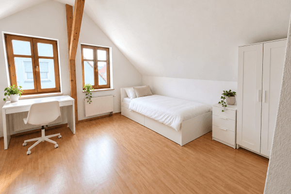 Pronájem bytu 1+1 18 m², Hüttendorfer Straße 4, Erlangen Pronájem bytu 1+1 18 m², Hüttendorfer Straße 4, Erlangen