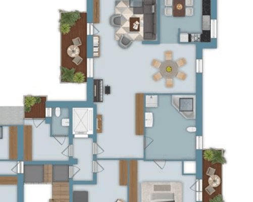 Pronájem bytu 4+1 150 m², Bismarckstraße 2c, Meerbusch Pronájem bytu 4+1 150 m², Bismarckstraße 2c, Meerbusch