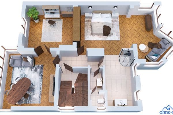 Prodej domu 283 m², pozemek 423 m², Ludwigstr. 20, Mühltal Prodej domu 283 m², pozemek 423 m², Ludwigstr. 20, Mühltal