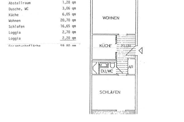 Pronájem bytu 2+1 60 m², Neckarauer Straße 199, Mannheim Pronájem bytu 2+1 60 m², Neckarauer Straße 199, Mannheim
