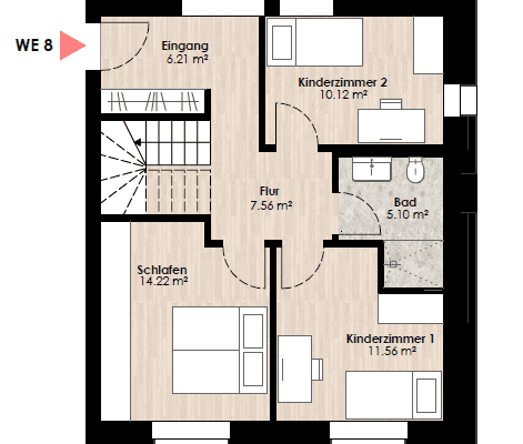 Prodej bytu 4+kk 96 m², Lünen, Severní Porýní-Vestfálsko Prodej bytu 4+kk 96 m², Lünen, Severní Porýní-Vestfálsko