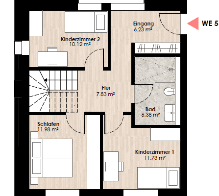 Prodej bytu 4+kk 101 m², Lünen, Severní Porýní-Vestfálsko Prodej bytu 4+kk 101 m², Lünen, Severní Porýní-Vestfálsko