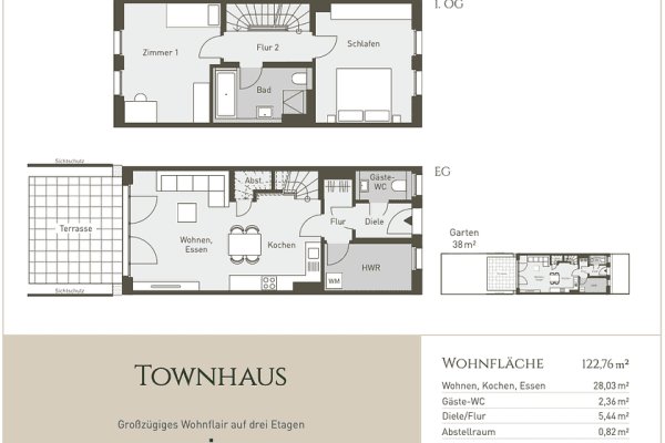 Pronájem domu 123 m², pozemek 145 m², Aspelohe, Norderstedt Pronájem domu 123 m², pozemek 145 m², Aspelohe, Norderstedt