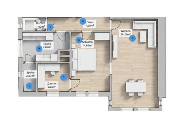Prodej bytu 2+kk 67 m², Liststrasse 72, Stuttgart Prodej bytu 2+kk 67 m², Liststrasse 72, Stuttgart