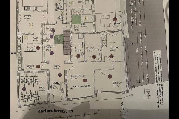 Prodej bytu 3+1 84 m², Karlsruher Straße 47, Pfinztal Prodej bytu 3+1 84 m², Karlsruher Straße 47, Pfinztal