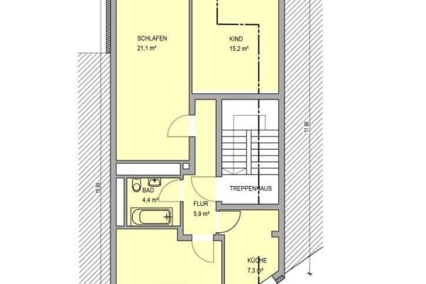 Pronájem bytu 3+1 82 m², Bonn Pronájem bytu 3+1 82 m², Bonn