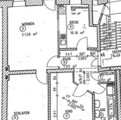 Pronájem bytu 3+1 81 m², Körnerstr. 52, Leipzig, Sasko Pronájem bytu 3+1 81 m², Körnerstr. 52, Leipzig, Sasko