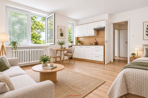 Pronájem bytu 1+kk 24 m², Hornická, Albrechtice Pronájem bytu 1+kk 24 m², Hornická, Albrechtice