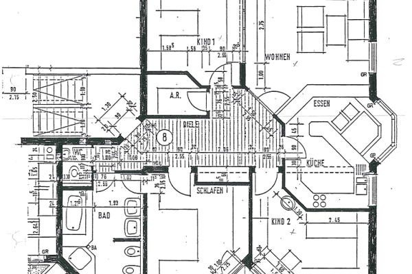 Pronájem bytu 4+kk 120 m², Böblingen Pronájem bytu 4+kk 120 m², Böblingen