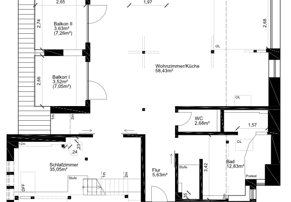 Prodej bytu 2+1 131 m², Bismarckstraße 90, Hamburg, Hamburg Prodej bytu 2+1 131 m², Bismarckstraße 90, Hamburg, Hamburg