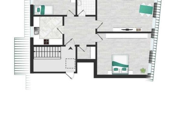 Pronájem bytu 3+1 85 m², Flensburg, Šlesvicko-Holštýnsko Pronájem bytu 3+1 85 m², Flensburg, Šlesvicko-Holštýnsko