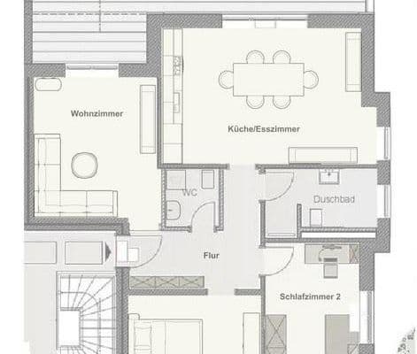Pronájem bytu 3+1 96 m², Carl-Adam-Petri-Straße, Potsdam, Braniborsko Pronájem bytu 3+1 96 m², Carl-Adam-Petri-Straße, Potsdam, Braniborsko
