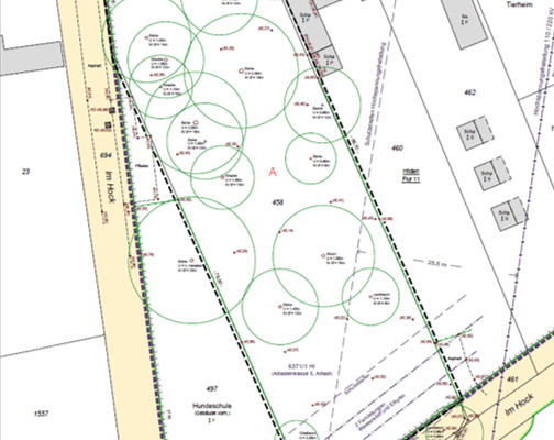 Prodej pozemku 2.459 m², Im Hock, Hilden, Severní Porýní-Vestfálsko Prodej pozemku 2.459 m², Im Hock, Hilden, Severní Porýní-Vestfálsko