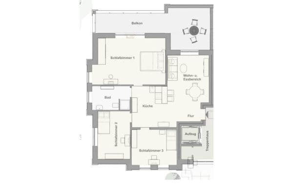 Pronájem bytu 4+1 100 m², Carl-Adam-Petri-Straße, Potsdam, Braniborsko Pronájem bytu 4+1 100 m², Carl-Adam-Petri-Straße, Potsdam, Braniborsko