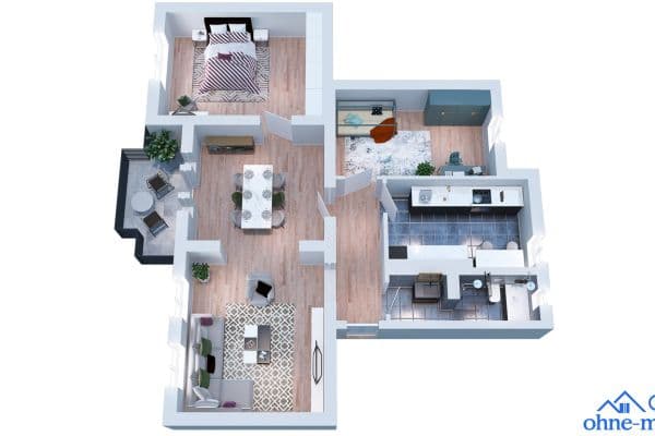 Pronájem bytu 3+1 106 m², Neuer Weg 4, Berlin, Berlín Pronájem bytu 3+1 106 m², Neuer Weg 4, Berlin, Berlín